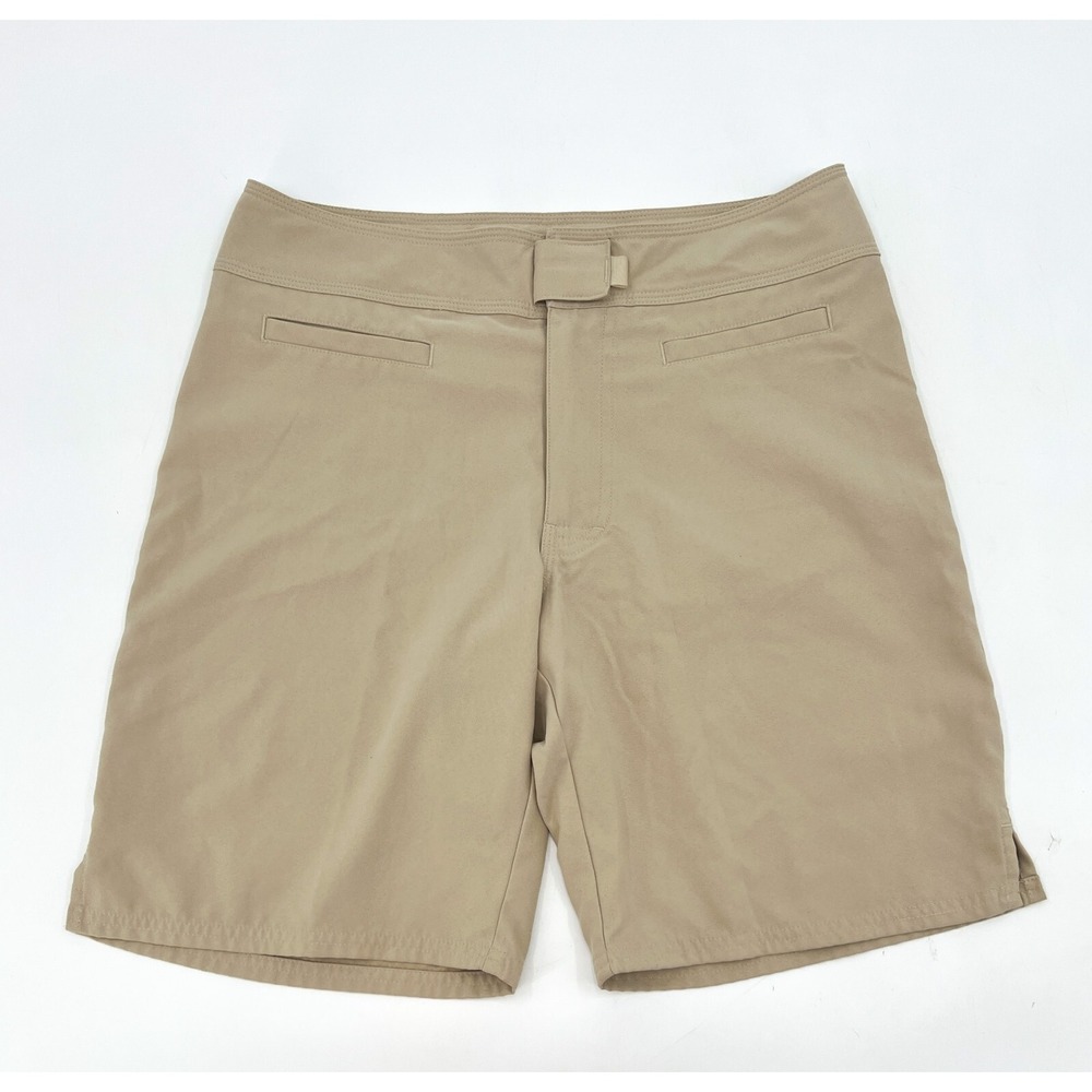 Patagonia Shorts Womens 6 Tan Chino Khaki Outdoor Hiking Adjustable‎ Waist